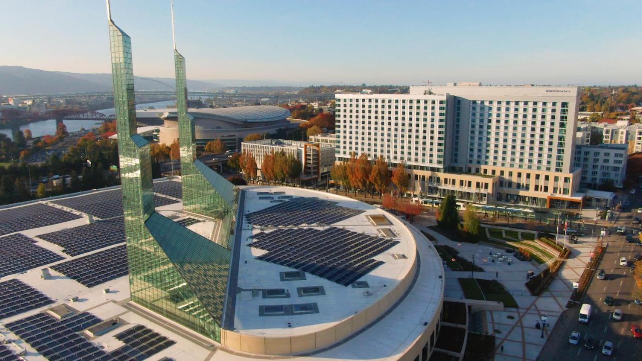 Hyatt Regency Portland At The Oregon Convention Center Exterior foto